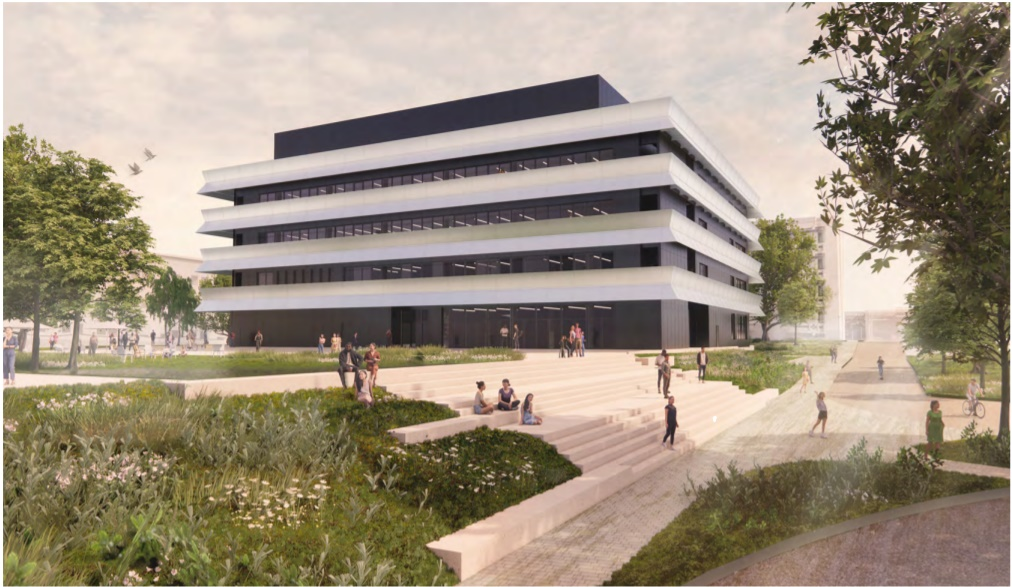 Neues Gebäude der Fakultät Life Sciences